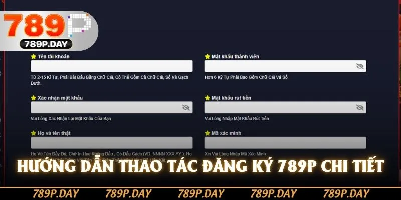 Hướng dẫn thao tác đăng ký 789P chi tiết